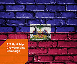 RIT Haiti trip crowdfunding campaign