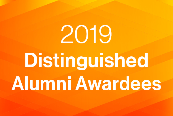 2019 Distinguished alumni awardees