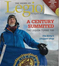 The American legion magazine cover