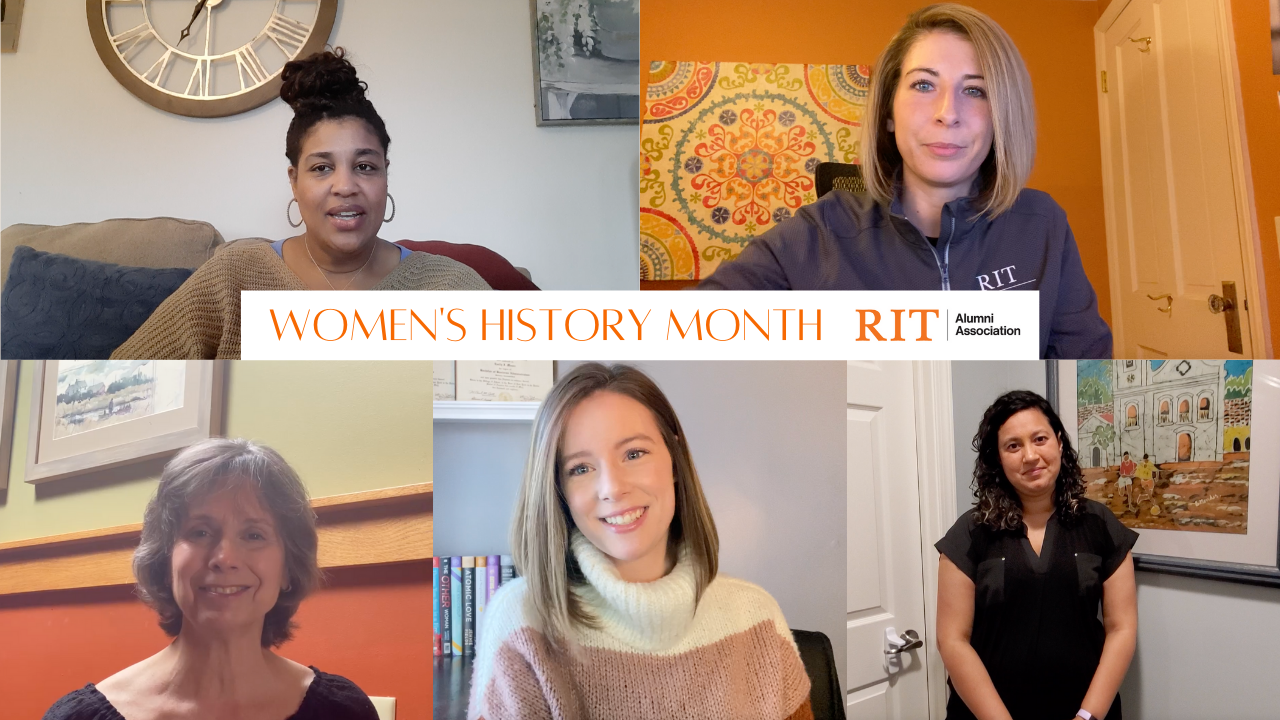 Banner for womens history month
