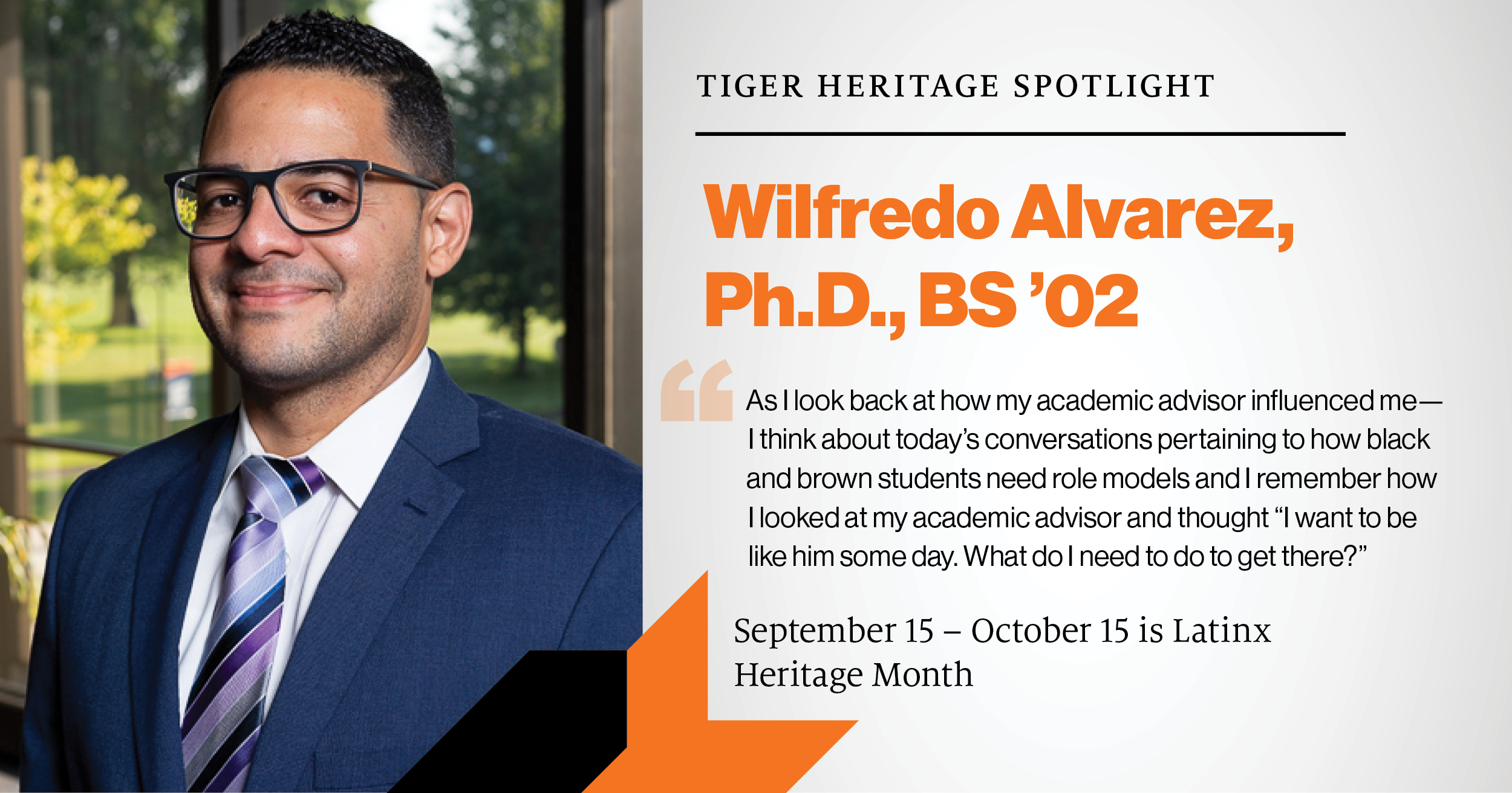 Wilfredo Alvarez, Ph.D., BS ’02 