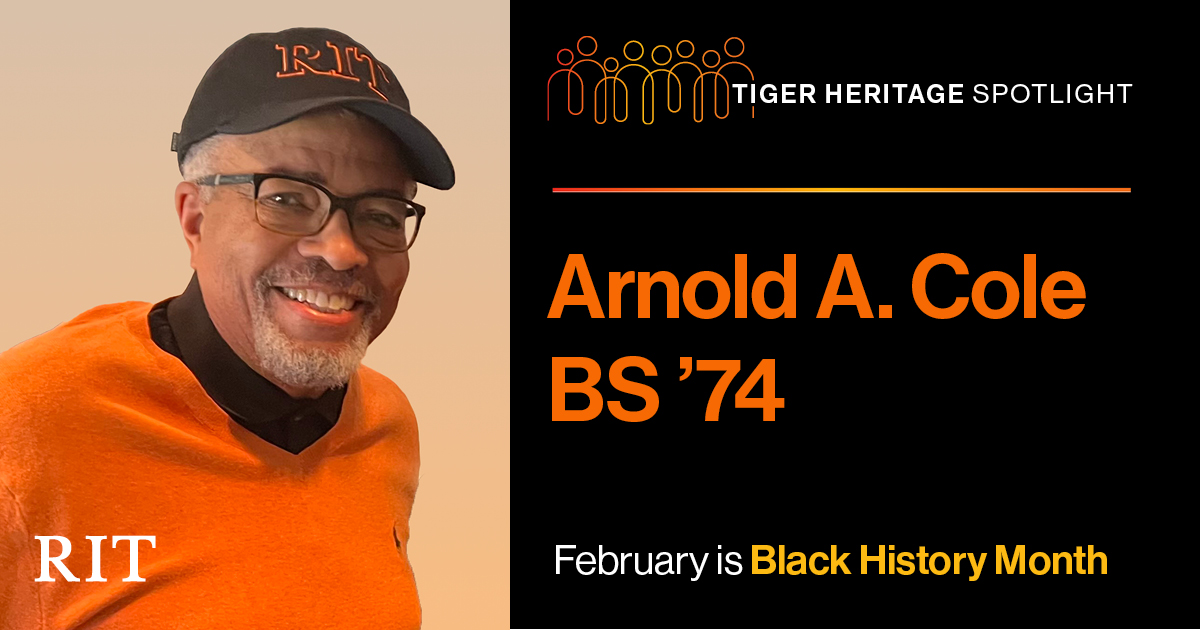 Arnold A. Cole BS'74 headshot