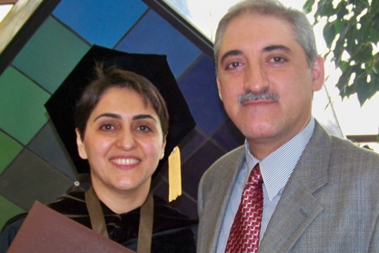 People posing together