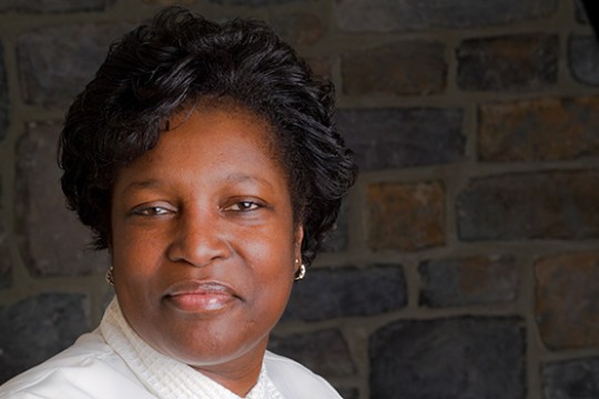 Person posing for camera