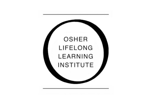 Logo saying "Osher lifelong learning Institute"