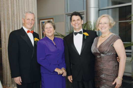 People dressed up for RIT Presidents ball