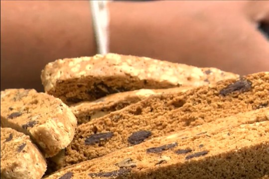 choclate chip biscotti.