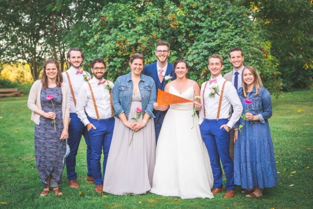 RIT alumni in attendance at the ceremony included: Jeremy Allston (GCCIS ’10), Brittany Ambeau (COS ’13, ’17), Alexandra Atzl (CIAS ’12), Justin Harms (COS ’16), Josh Kramer (KCGOE ’13), Kristen Kramer (SCB ’12), and David Pearson (GCCIS ’11).