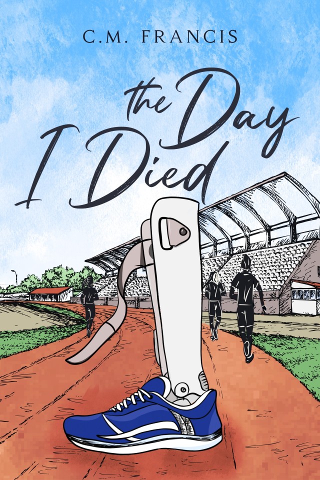 The cover of my new book, The Day I Died