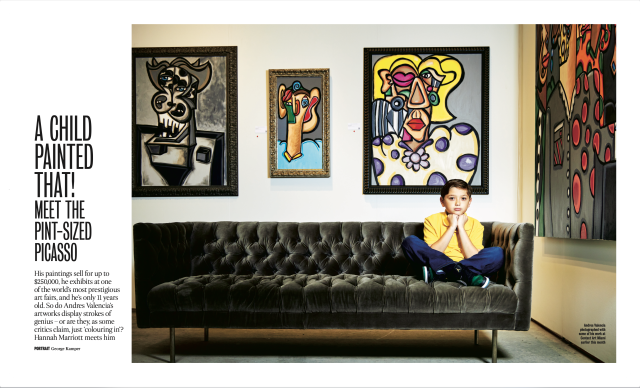 Meet The Pint Sized Picasso That’s Only 11 Years Old