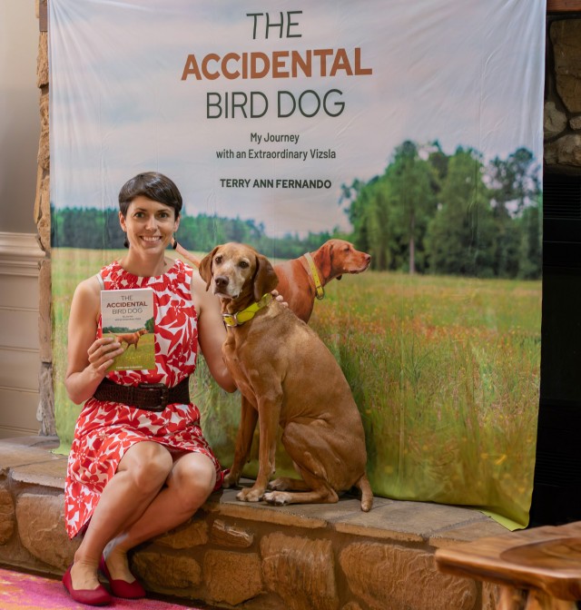 Terry Ann and Zara at the book launch party