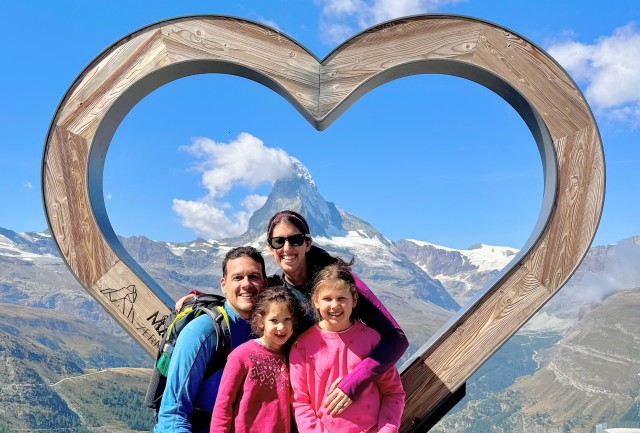 The Zatulove Family and the Matterhorn, Zermatt, Switzerland
