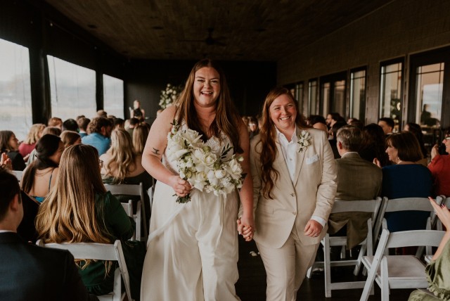 Allison Carey ’22 (KGCOE) and Kayla Stephan MS ’19 (CLA), BS ’19 (KGCOE)