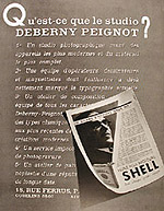 Fig. 75: Advertisement for Studio Deberny et Peignot. From: Studio Deberny et Peignot, "Qu’est-ce que le Studio Deberny et Peignot?," AMG Paris 36 (15 July 1933), 2.