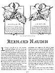 Fig. 61: Typography example. From: M. Heine, "Bernard Naudin," AMG Paris 5 (20 November 1928), 272.