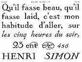 Examples of a Type Font