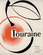 Fig. 25: "Touraine," by A.-M. Cassandre, Deberny et Peignot, 1947.