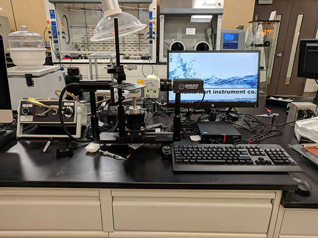 Ramé-Hart Model 260 Contact Angle Goniometer/Tensiometer
