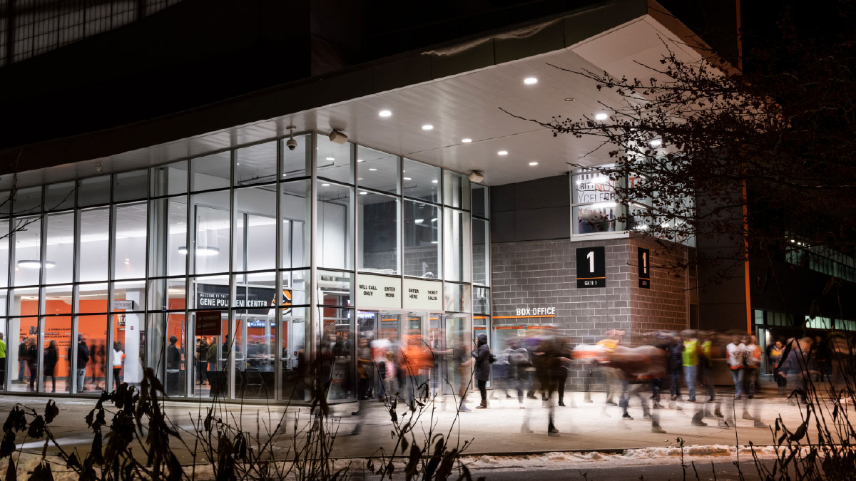 Gene Polisseni Center entry