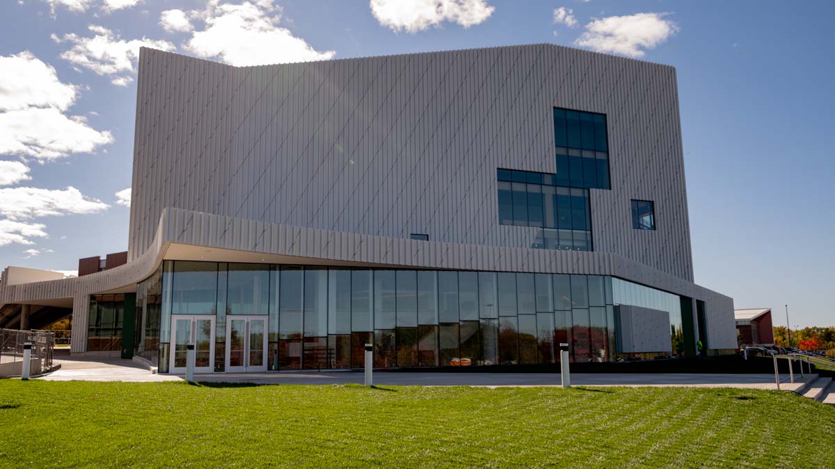 Front entrance of the  music performance theatre