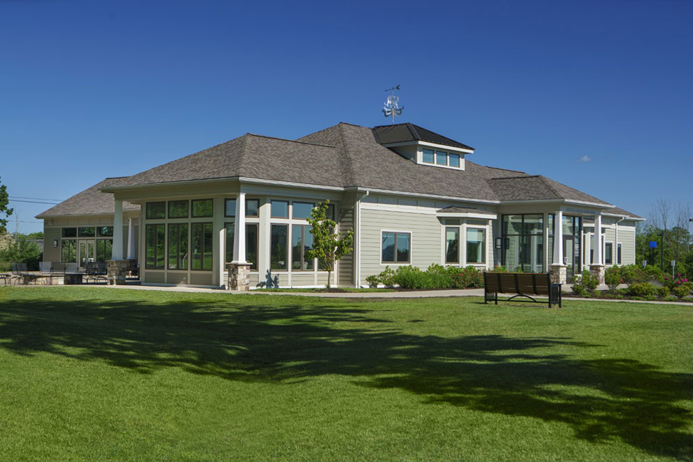 Exterior image of the Lobozzo Alumni House.