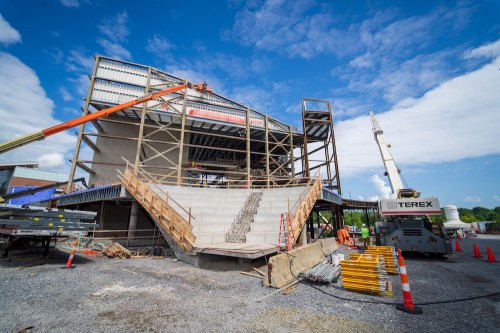 construction of music performance theatre