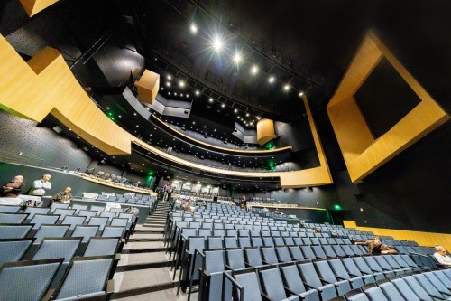 view of seating and organ loft