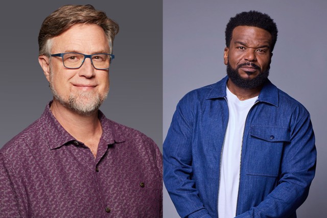 Headshots of two different men