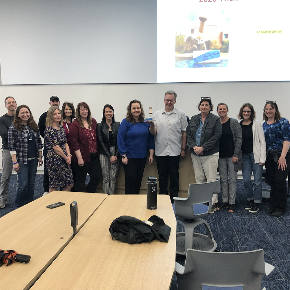 A group of CAD faculty and staff.