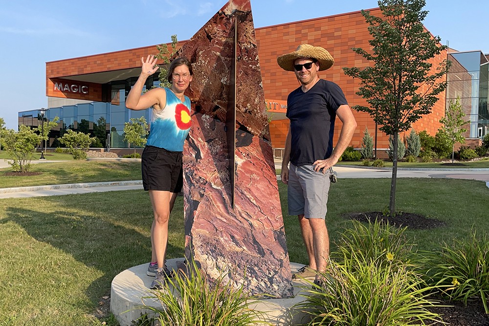 Letha Wilson and John Aasp