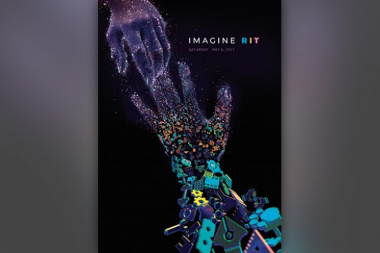 Logo for the "2017 Imagine RIT Festival"