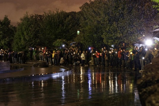 Picture of people gathered at event