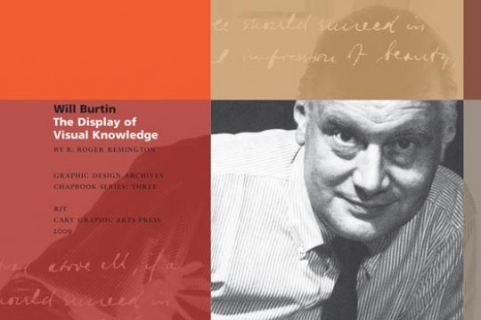 Cover of "Will Burtin: The Display of Visual Knowledge"