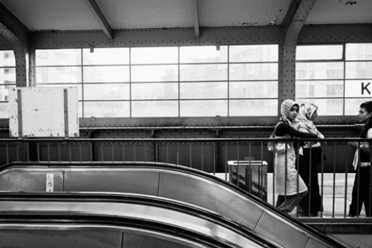 Picture of escalator