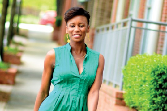 Person posing for camera