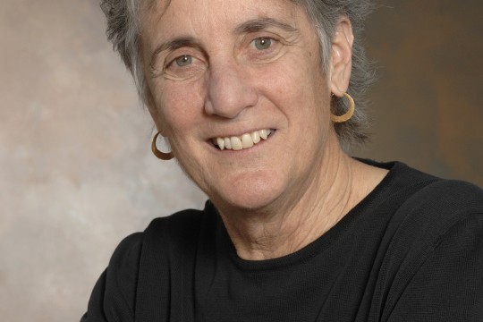 Professor posing for camera