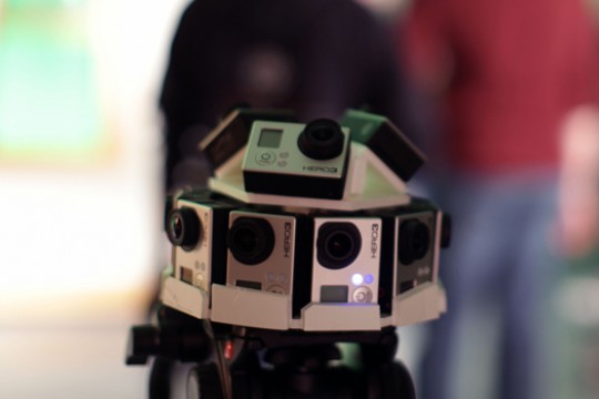 Picture of multiple camera display