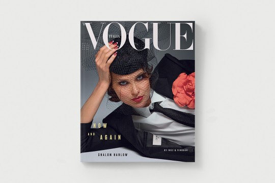 A cover of Vogue Italia Jonathan Conrad worked on