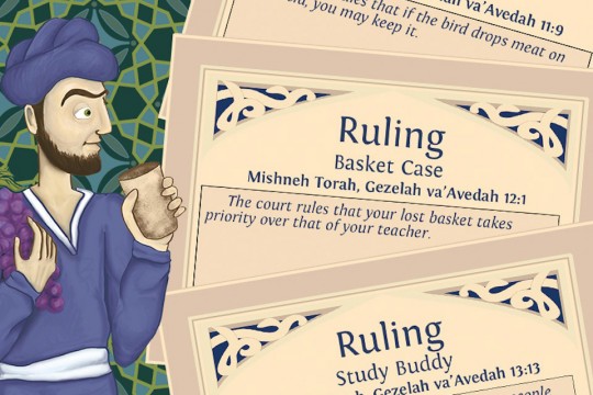 Graphic of game cards from Lost & Found.