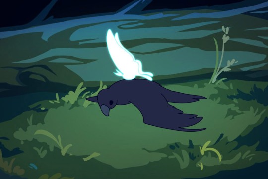 a fairy spirit emerges from the midnight chrysalis