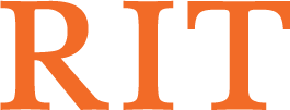 Logo for Rochester Institute of Technology.