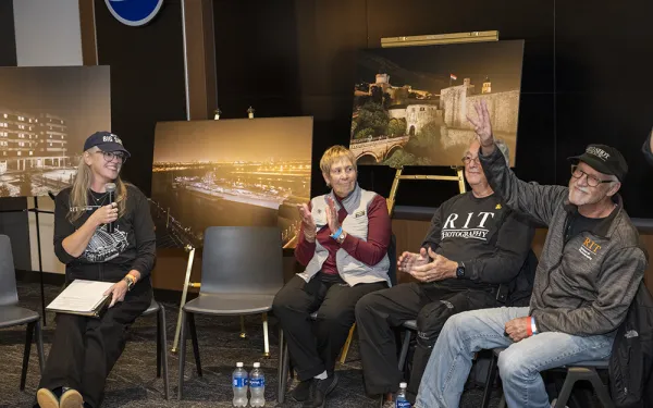 Big Shot founders panel.