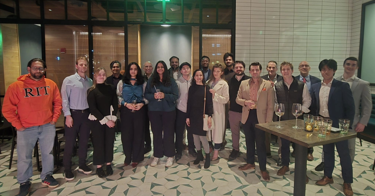 Group of students on visit