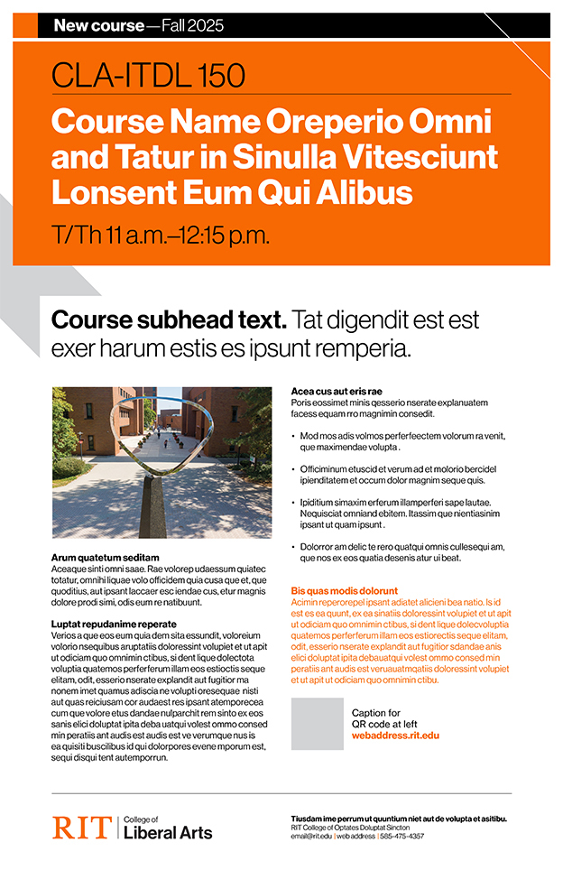 New Course Announcement