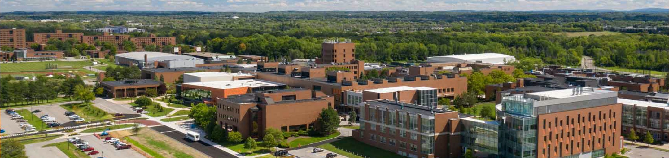 Overhead shot of the RIT campus