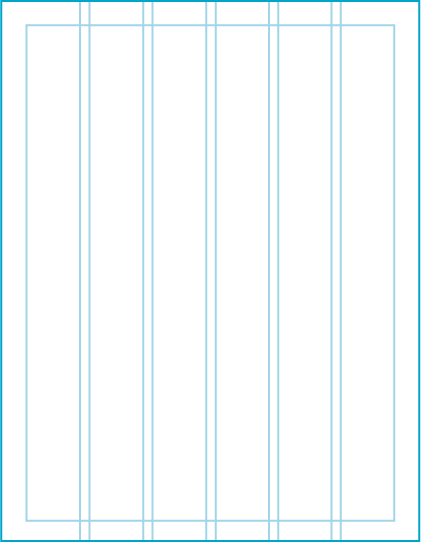 6 column grid example