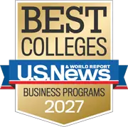 US News and World Report Badge for Best Colleges, Business Programs 2027
