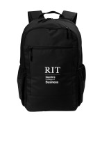 Saunders black backpack
