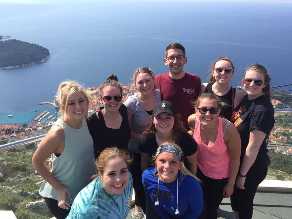 Saunders students studying abroad