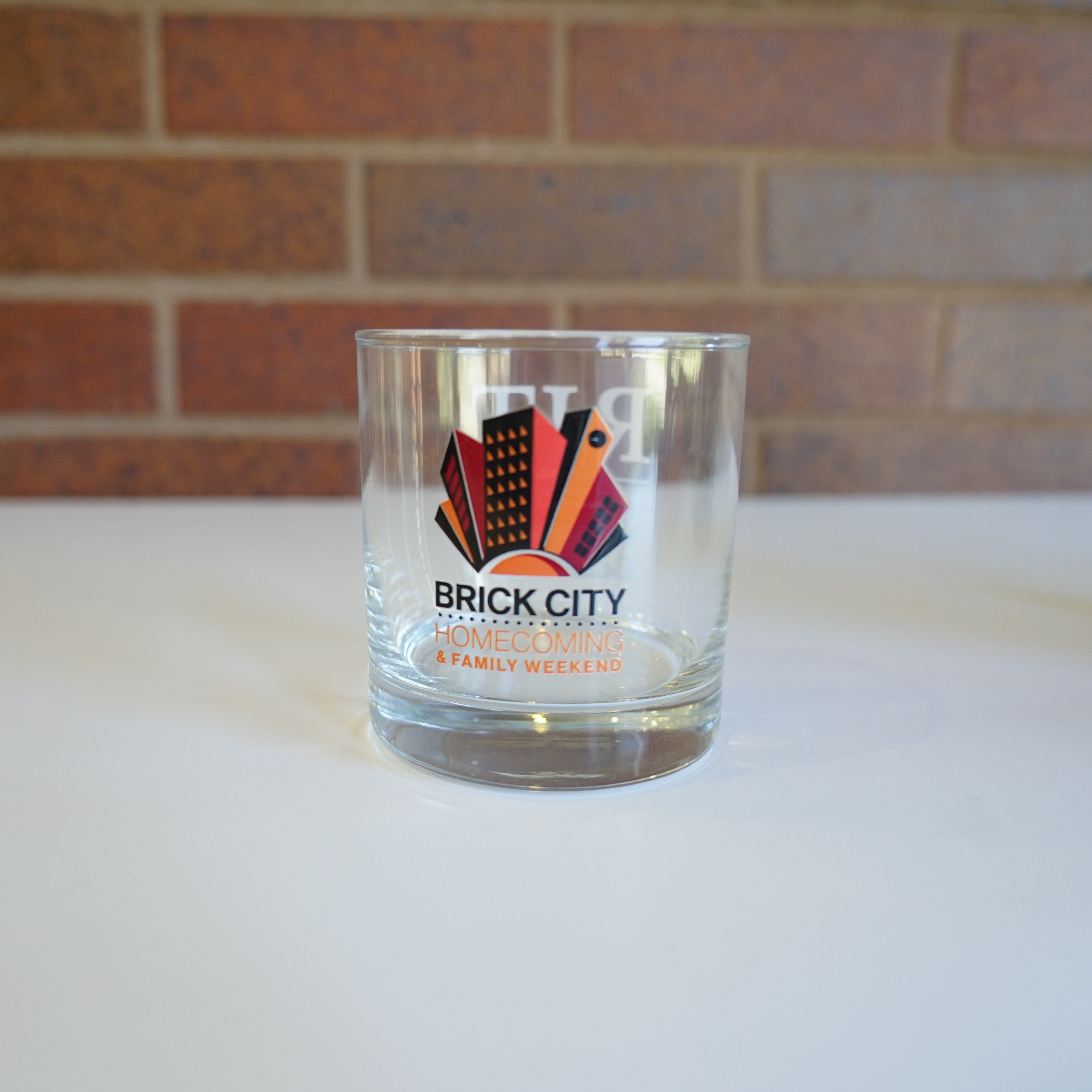 Brick City Weekend Rocks Glass